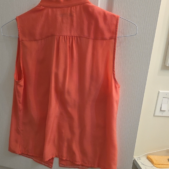 Banana Republic Vibrant Coral Blouse - Picture 3 of 3